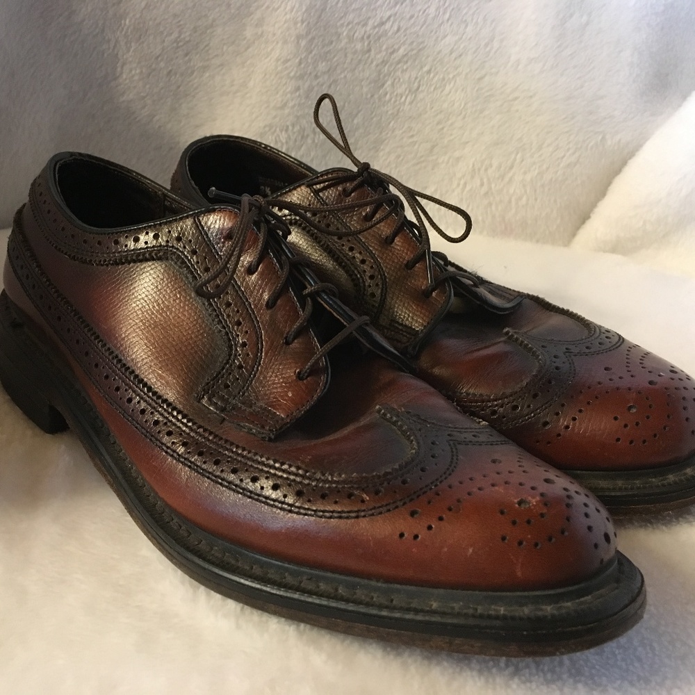 Vintage Wingtips Bluchers Leather Shoes O'Sullivan